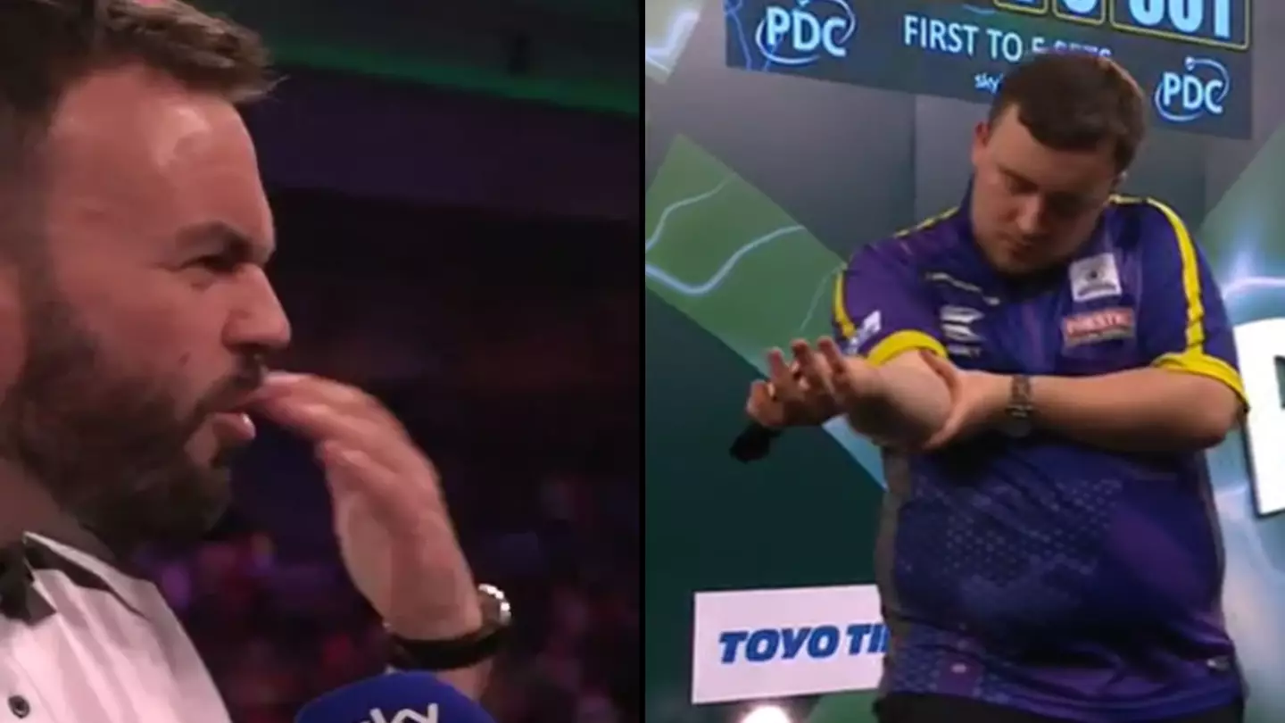 Darts player suffered same bizarre injury as Luke Littler at Ally Pally just days ago