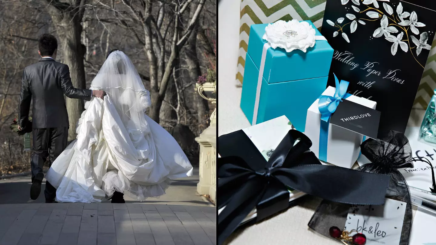 Bride slammed after requiring guests to buy presents over $76