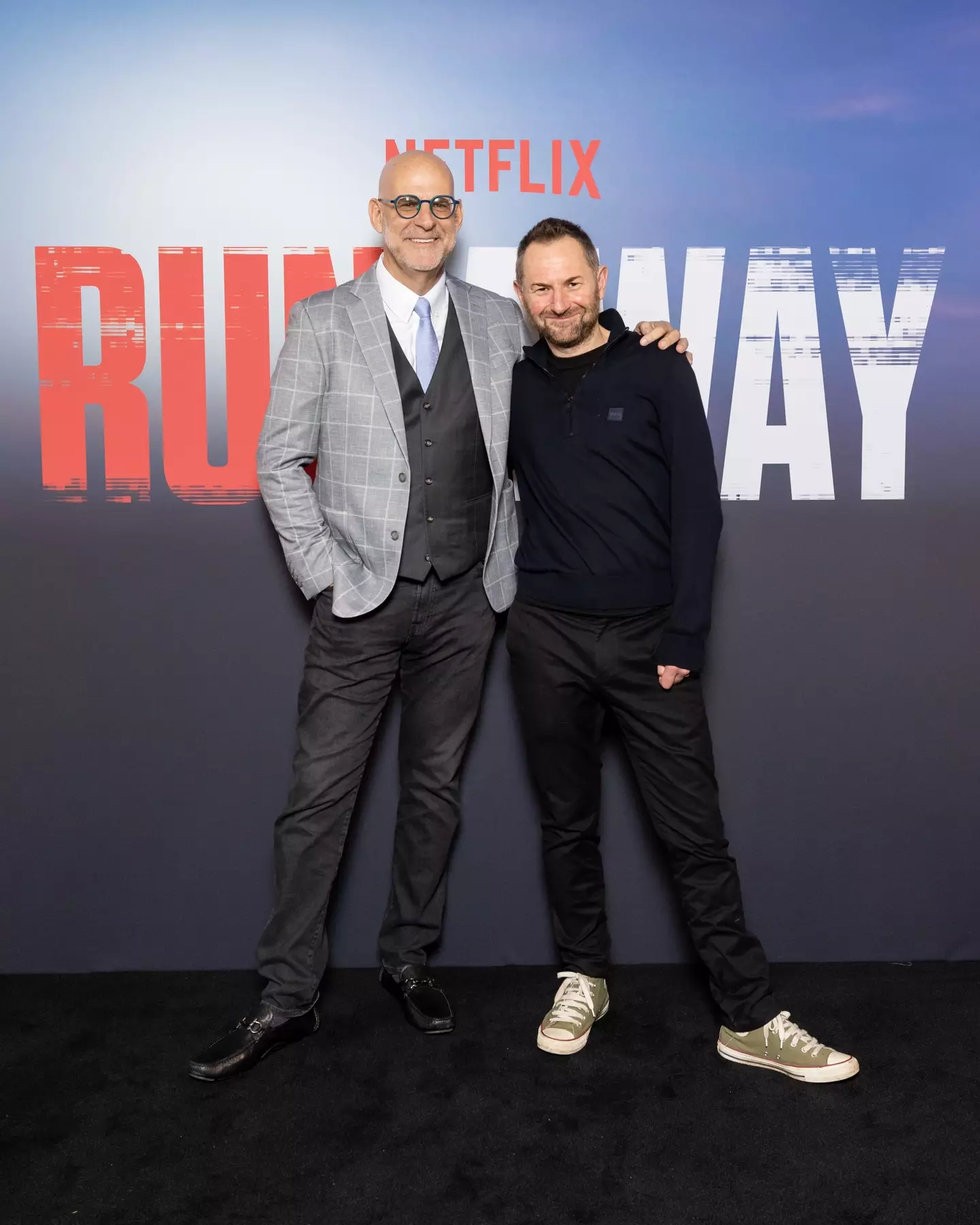 Coben and Brocklehurst. (StillMoving.Net for Netflix)
