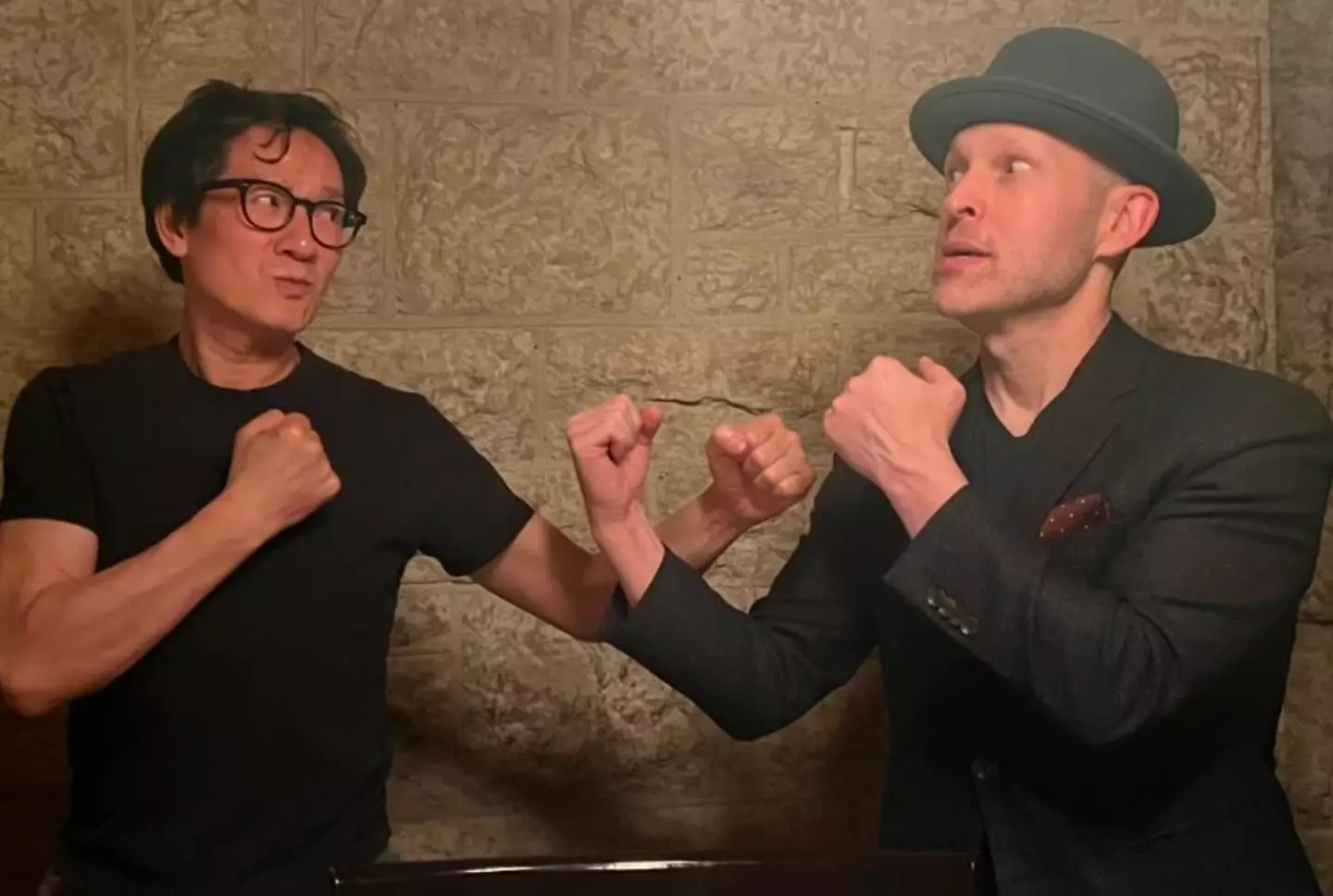 Ke Huy Quan is actually one of Jeff Cohen's clients (Instagram/@jeff_b_cohen)