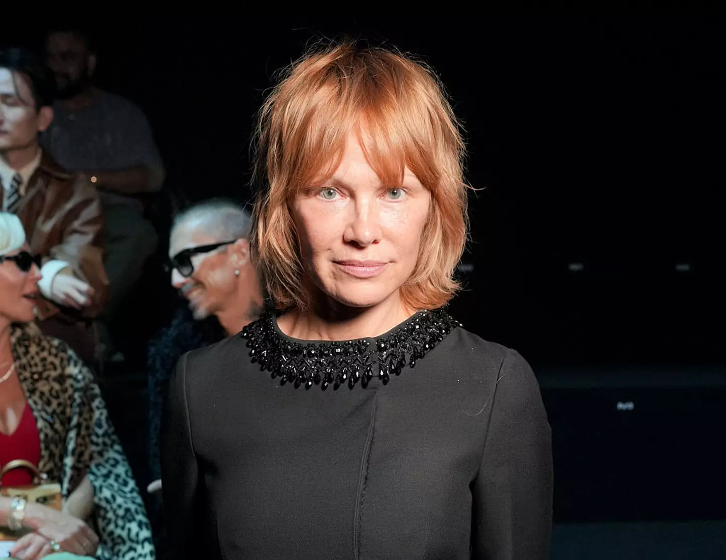 Pamela Anderson has revealed whether or not she was romantically involved with Liam Neeson (Swan Gallet/WWD via Getty Images)