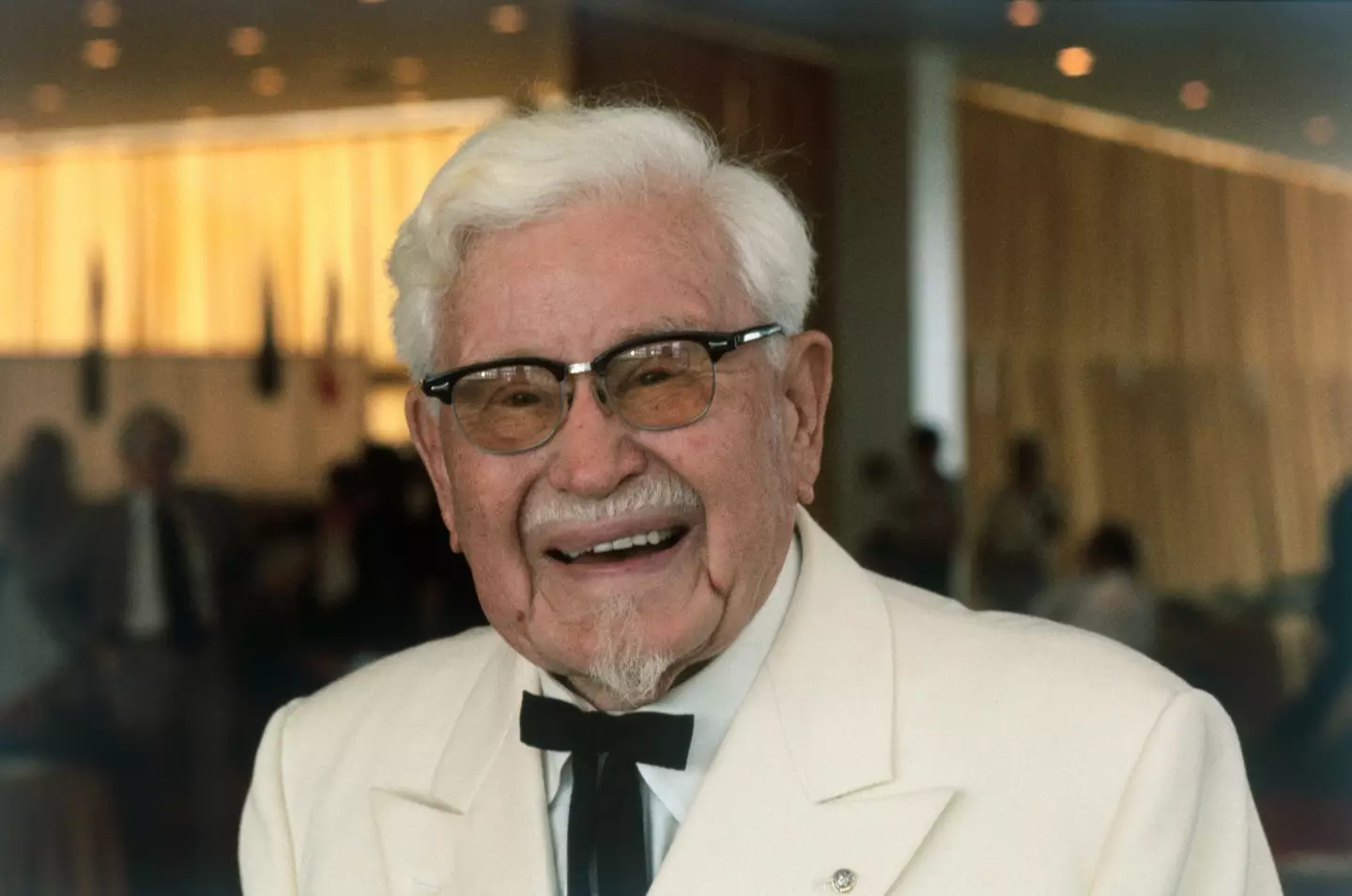 The man claims to be Colonel Sanders' great-great-great nephew (Betmann via Getty Images)