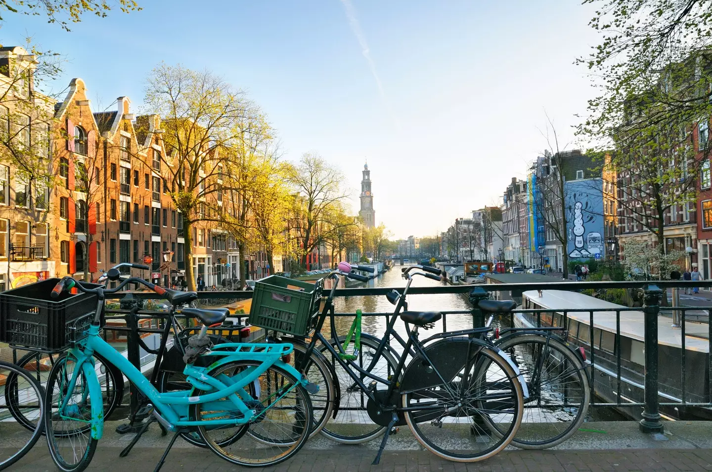 Amsterdam is typically associated with its cannabis and sex workers, rather than its beautiful landscapes.