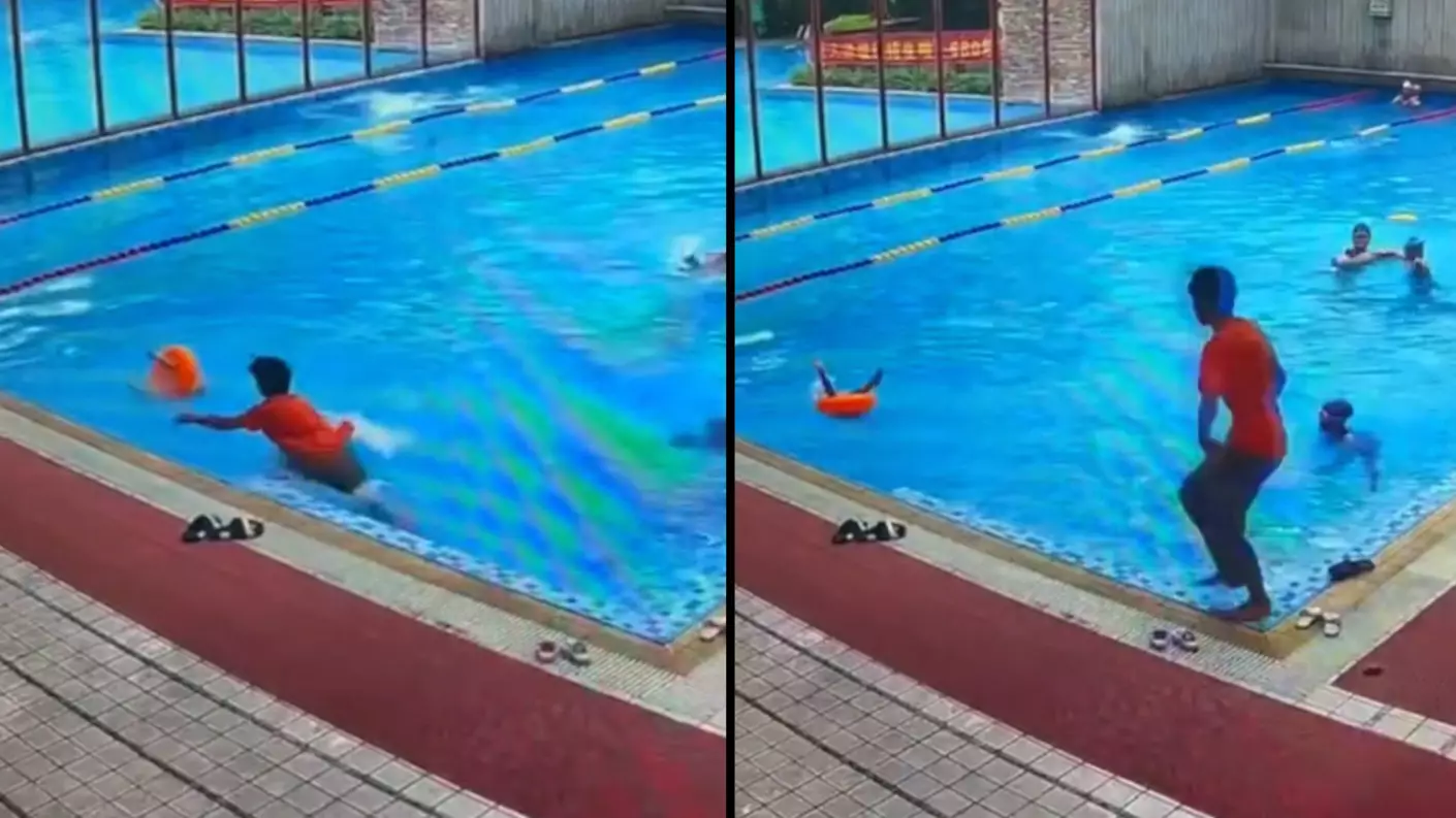 Horror warning to parents as pool incident shows dangers of inflatables