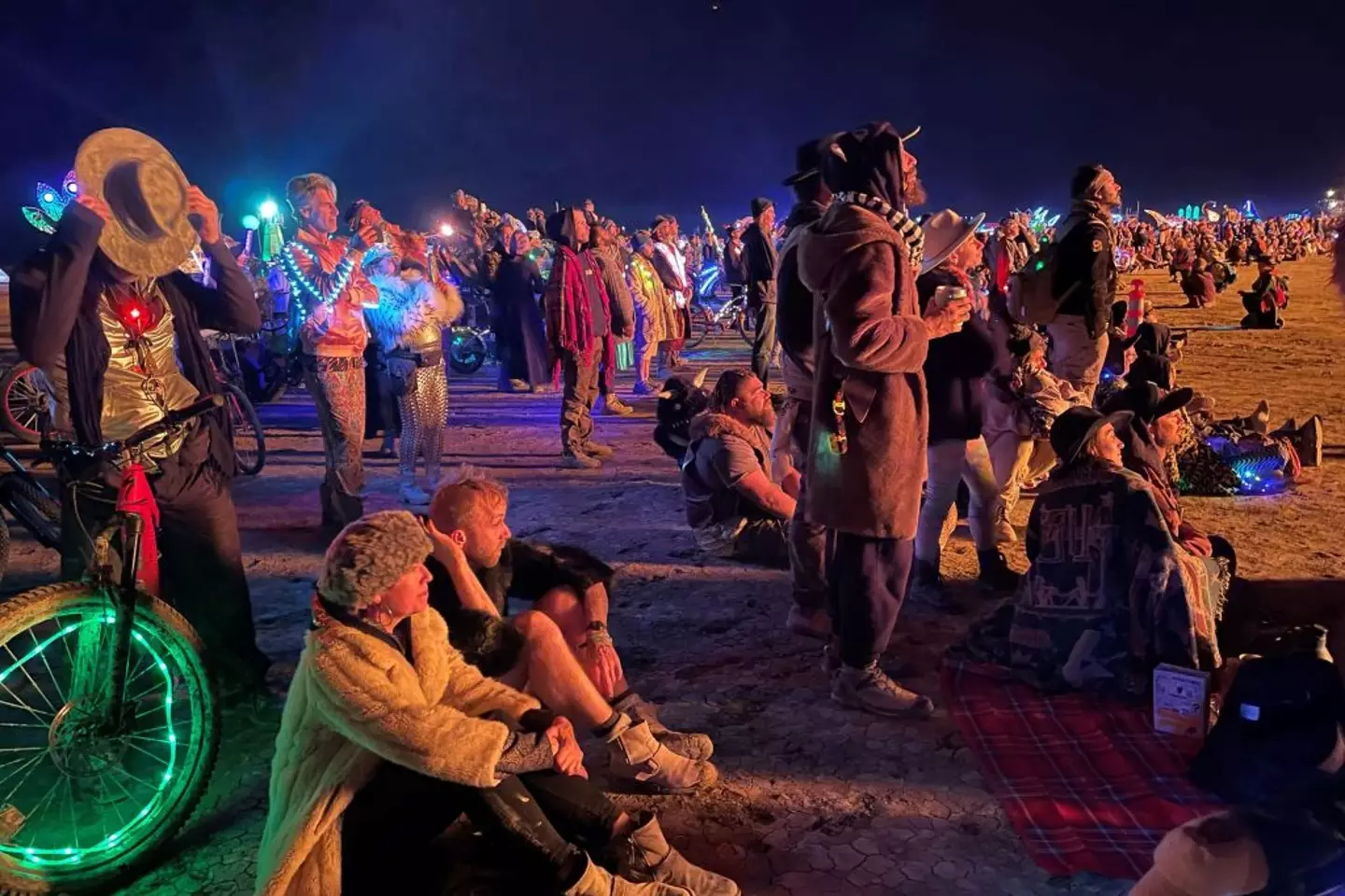 The Burning Man festival returns later this month (JULIE JAMMOT/AFP via Getty Images)