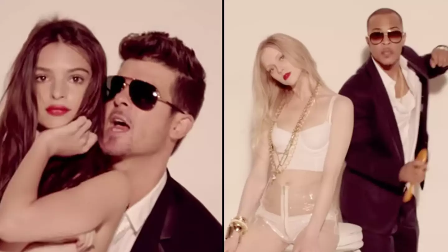 YouTube / Robin Thicke