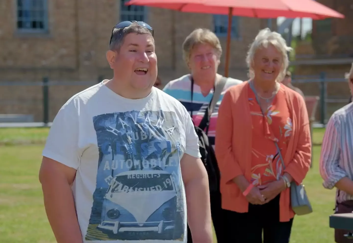 If you learned that old watch you kept in a drawer was worth £14,000 you'd probably look like this too (BBC)