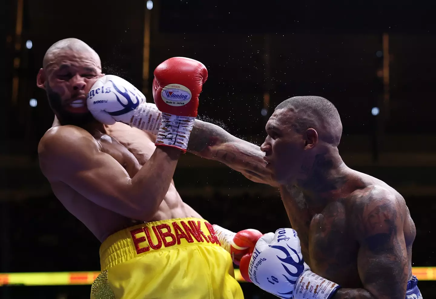 Conor Benn was the clear winner in the ring last night (Justin Setterfield/Getty Images)