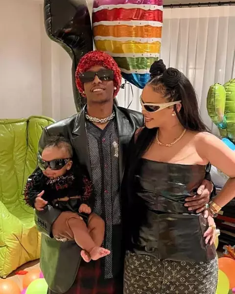 Rihanna and A$AP share three kids together (Instagram/@asaprocky)