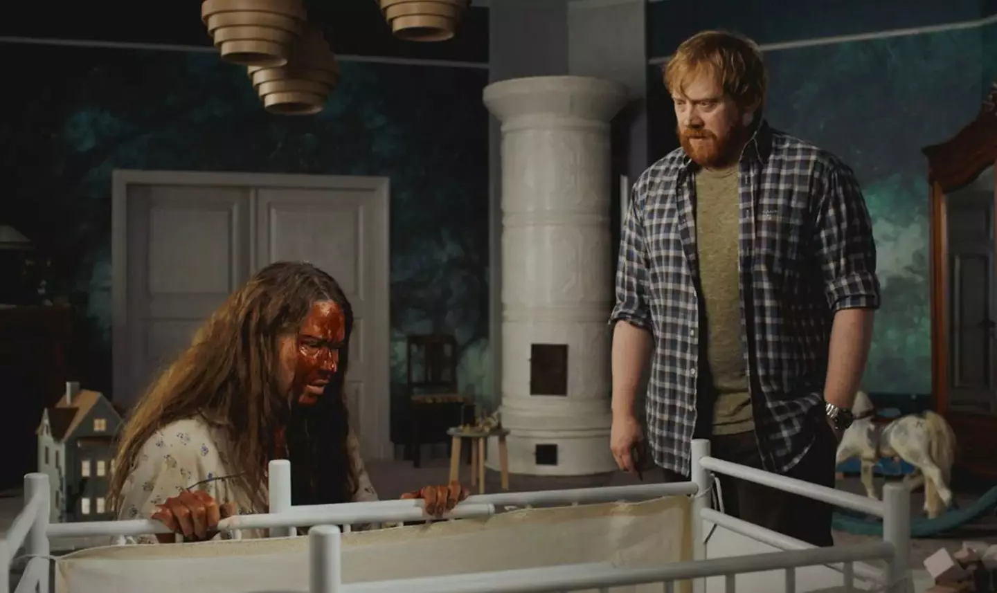 Grint and Haarla star as new parents in the horror film (Berlin International Film Festival)