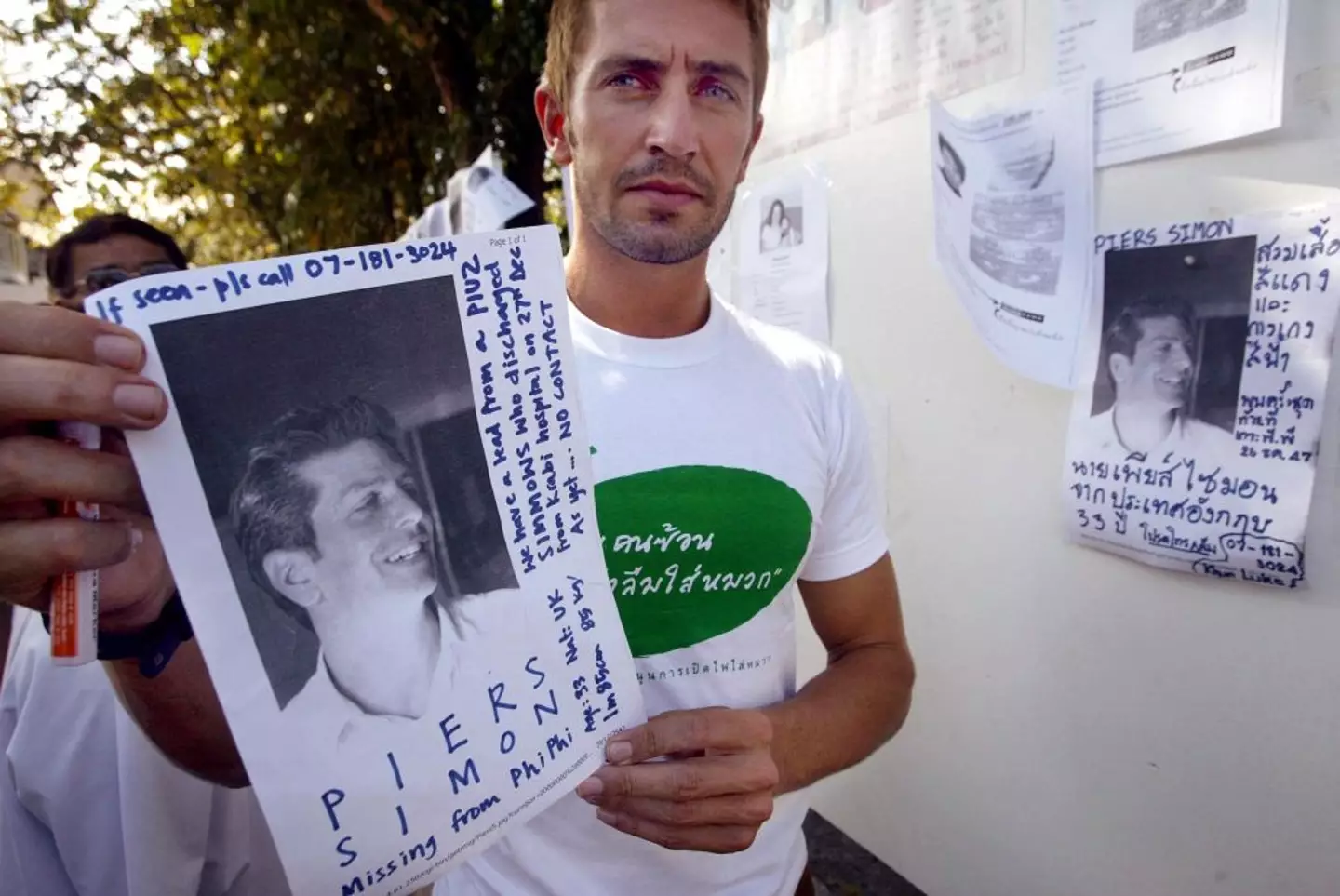 Luke Simon survived the 2004 Boxing Day tsunami in Thailand (Photo by ROSLAN RAHMAN/AFP via Getty Images)
