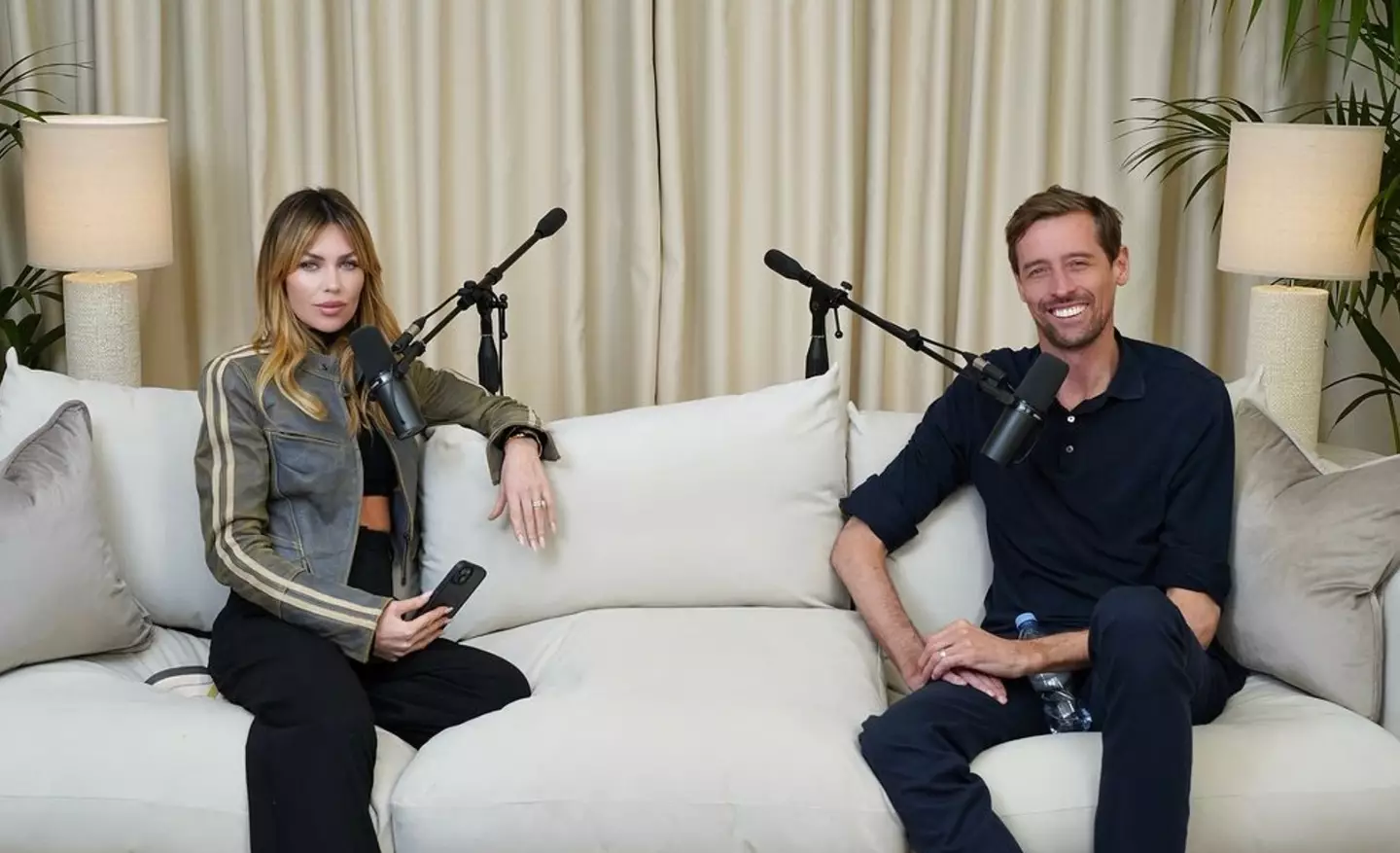 The couple discussed the dip in their bedroom activity on their podcast (Instagram/abbeyclancy)