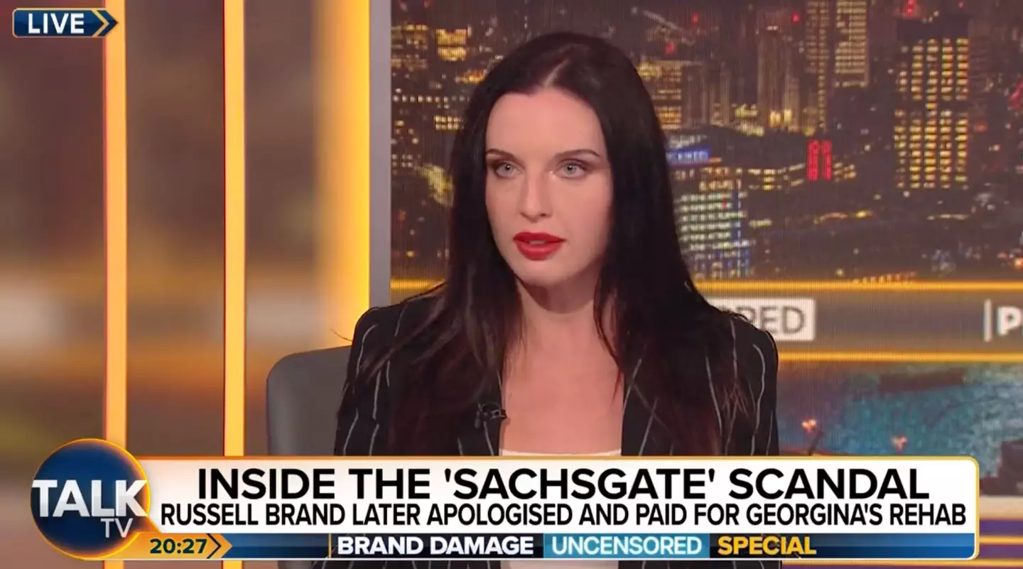 Georgina Baillie has spoken out about the Russell Brand allegations.