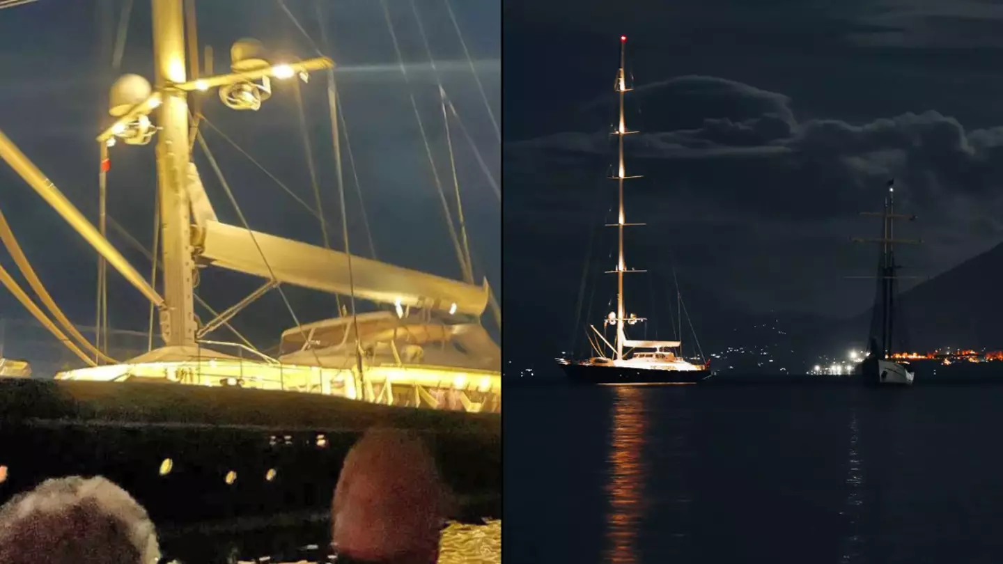 Chilling final image of Bayesian superyacht minutes before it sunk reveals key clue to solving mystery