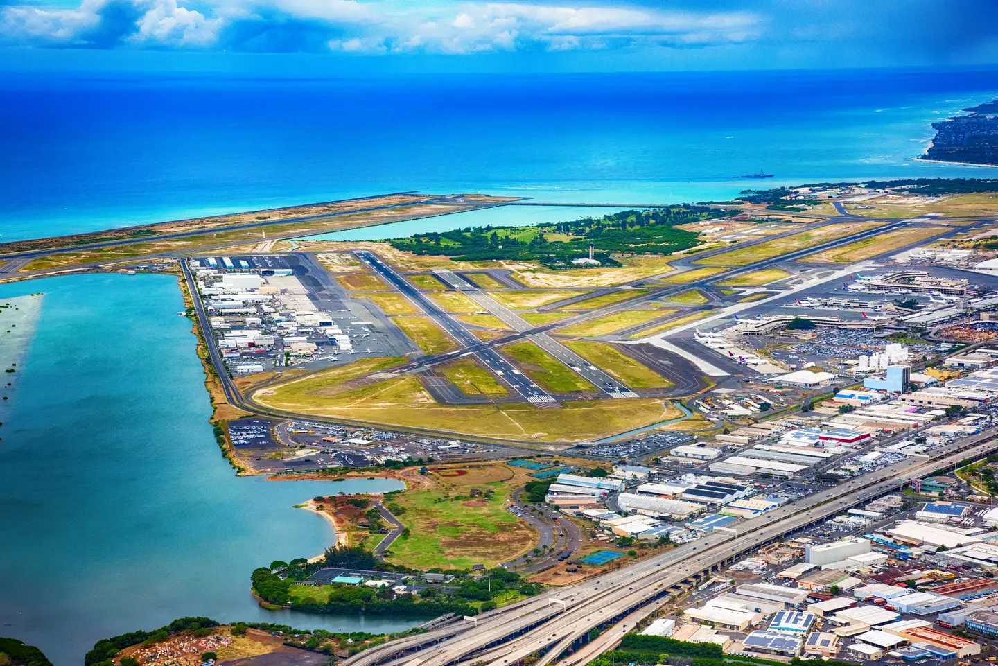 Two German friends were detained after arriving in Honolulu, Hawaii (Getty Stock Images)