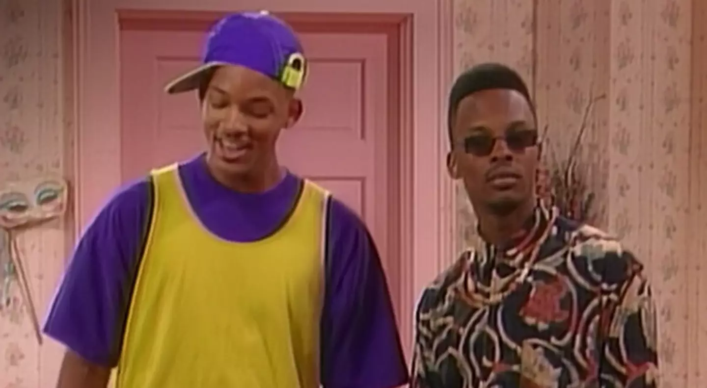 Will Smith and Jazzy Jeff in The Fresh Prince of Bel Air.