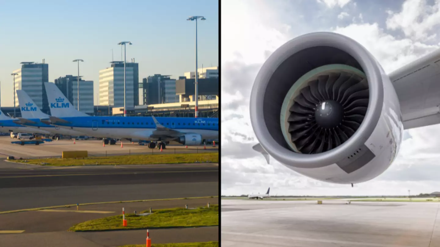 Horror as person is sucked into plane engine and killed at Amsterdam airport in front of terrified passengers
