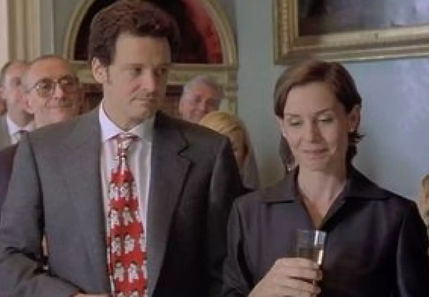 Davidtz plays Mark Darcy's girlfriend in Bridget Jones's Diary.