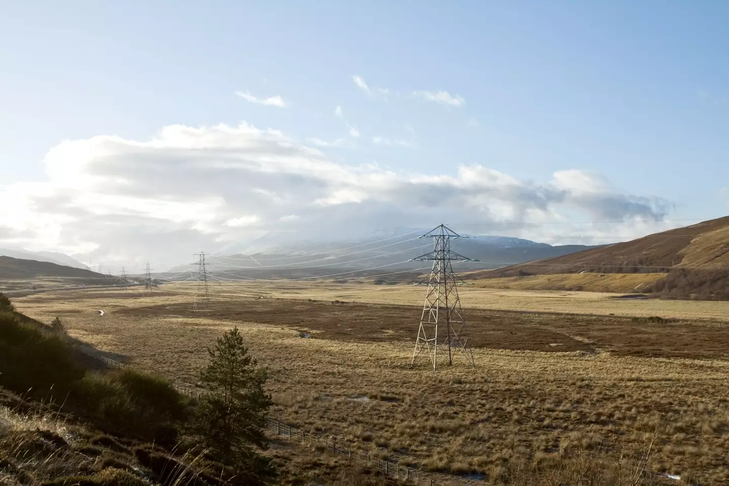 One script outlines how mains electricity could only be available in a few remote parts of Scotland.