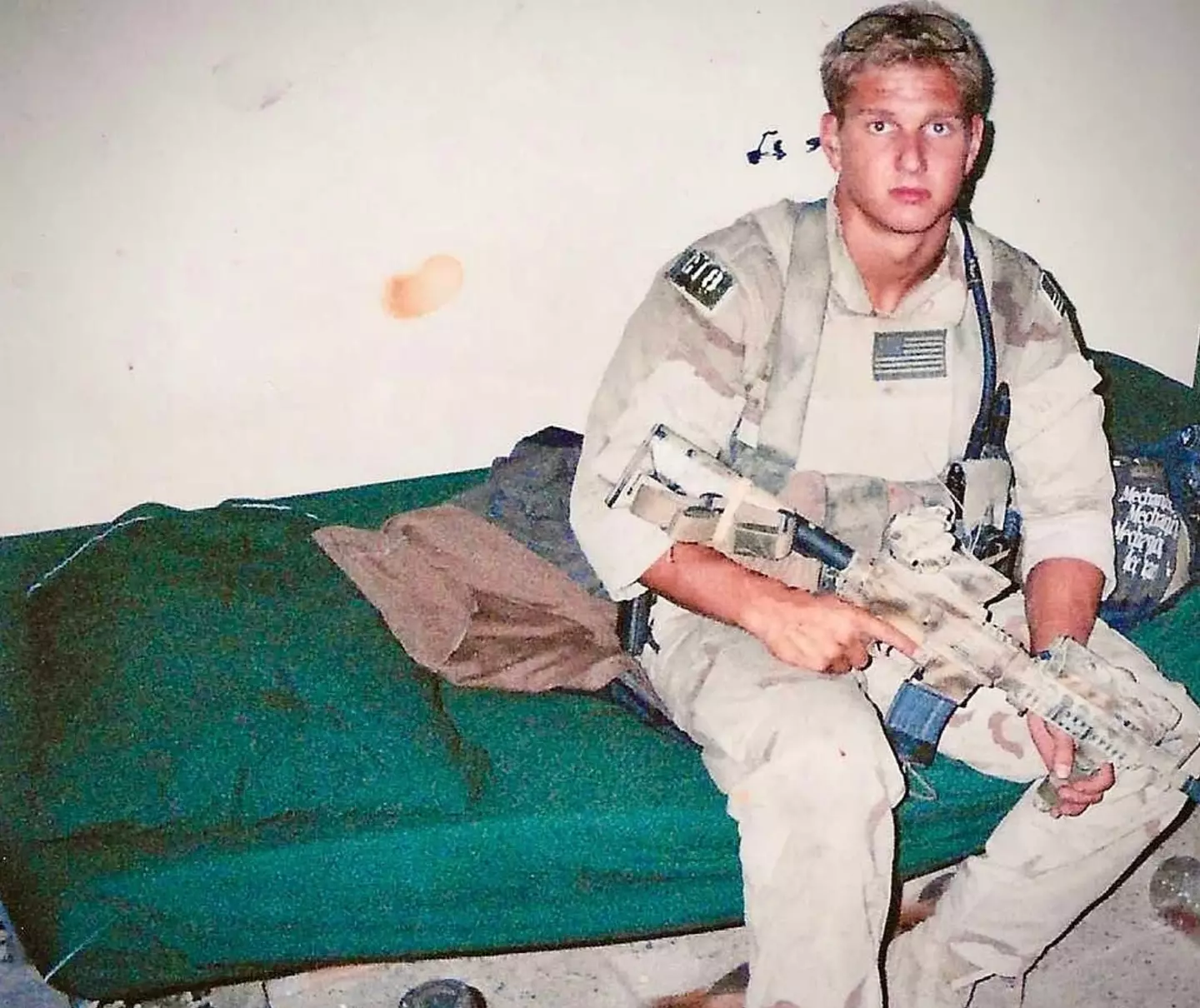 The dad-of-two said he was still 'super young' when he was introduced to mortal combat (Instagram/@dj_shipley85)