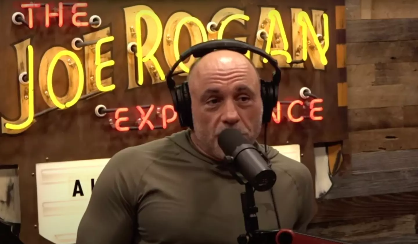 Rogan has praised the return of a certain slur (YouTube/PowerfulJRE)
