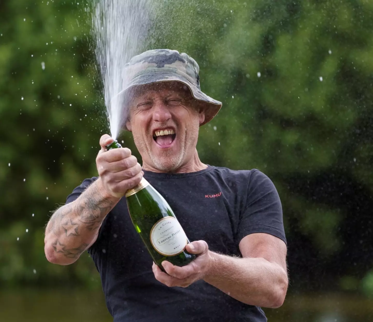 John plans to give up work after his win.