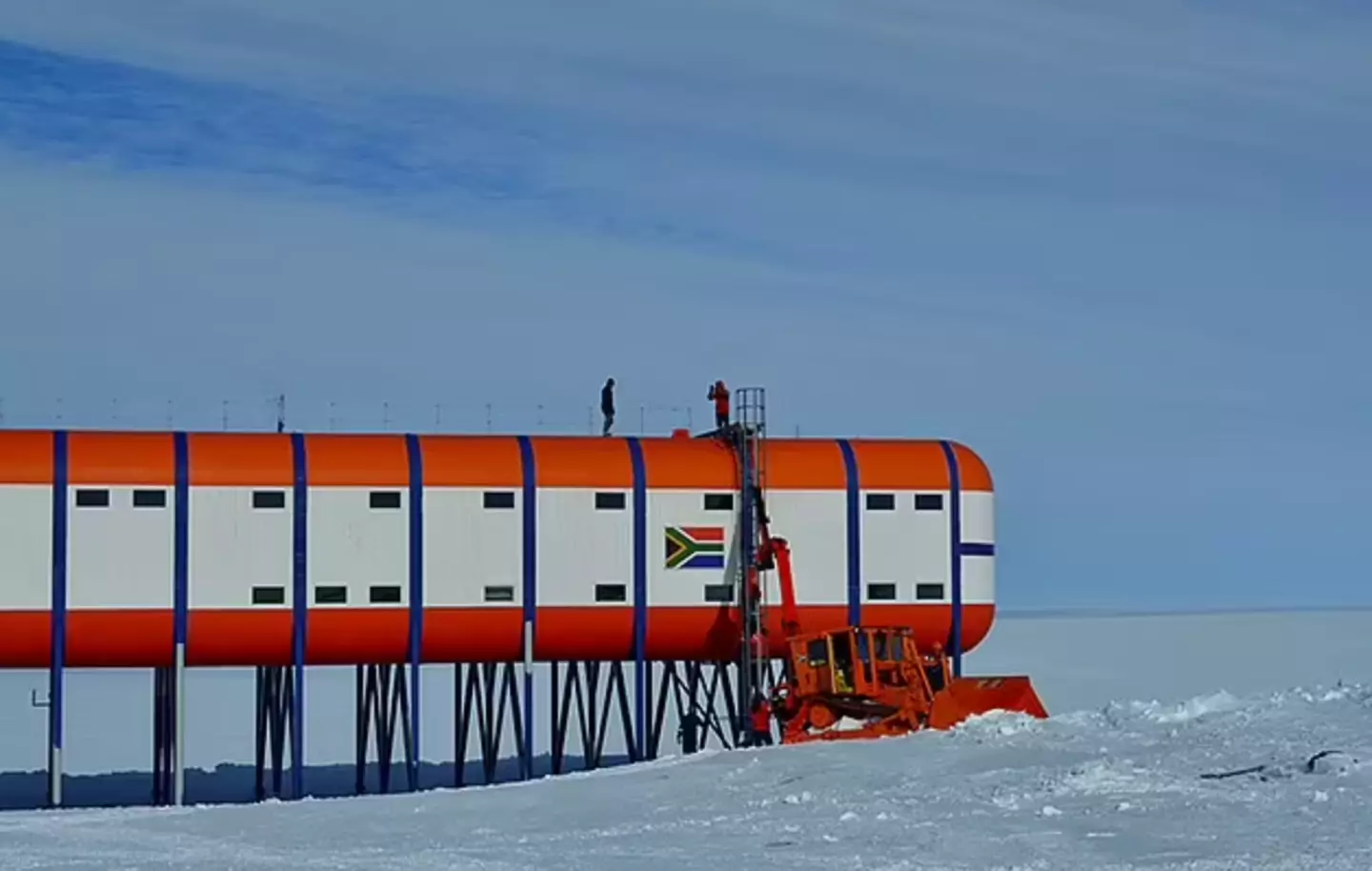 Scientists in the base are fearing for their safety (South Africa National Antarctic Programme)
