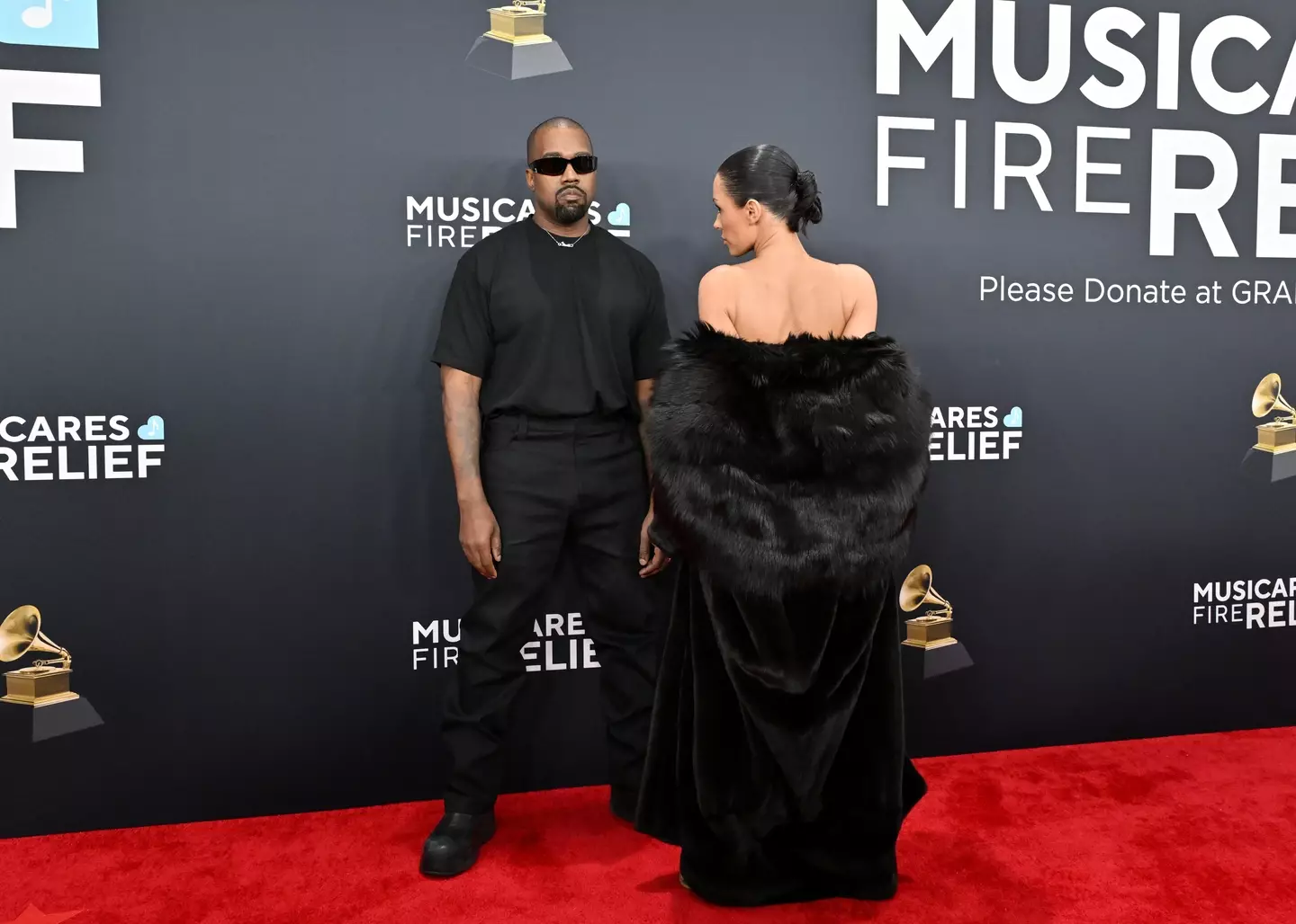Some people reckon Censori should face legal consequences for the Grammys red carpet stunt (Axelle/Bauer-Griffin/FilmMagic)