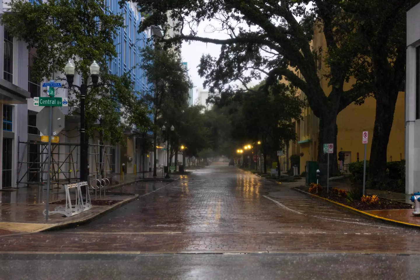 Orlando has been hit by the storm. (Saul Martinez/Getty Images)