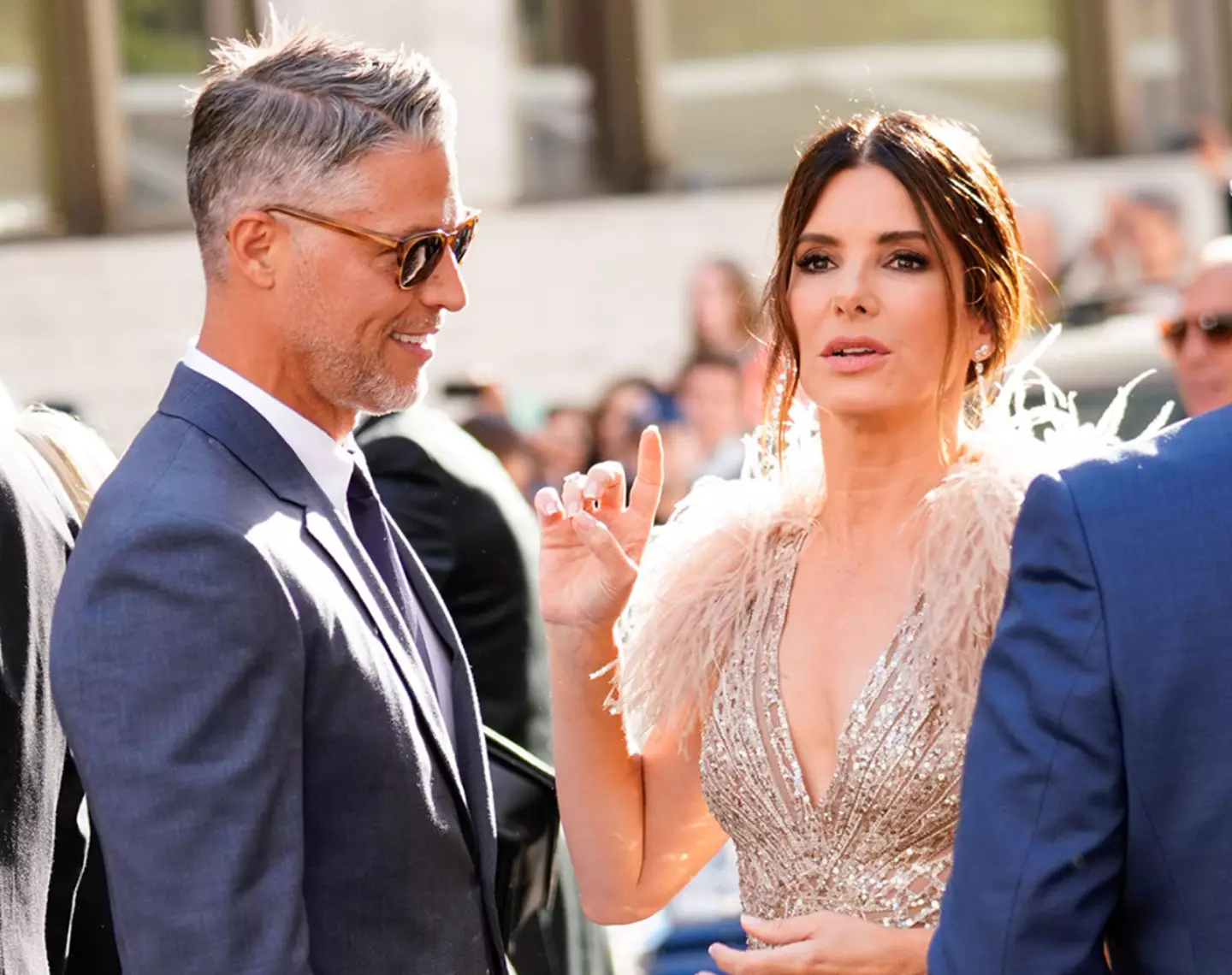 Sandra Bullock met Bryan Randall in 2015.