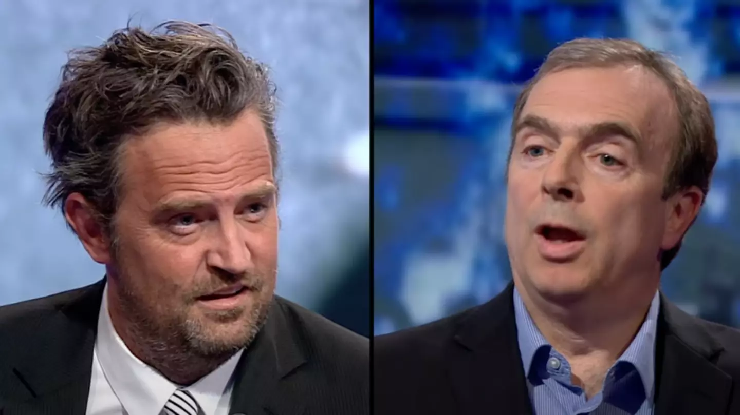Matthew Perry perfectly shut down journalist who called addiction a ‘fantasy’