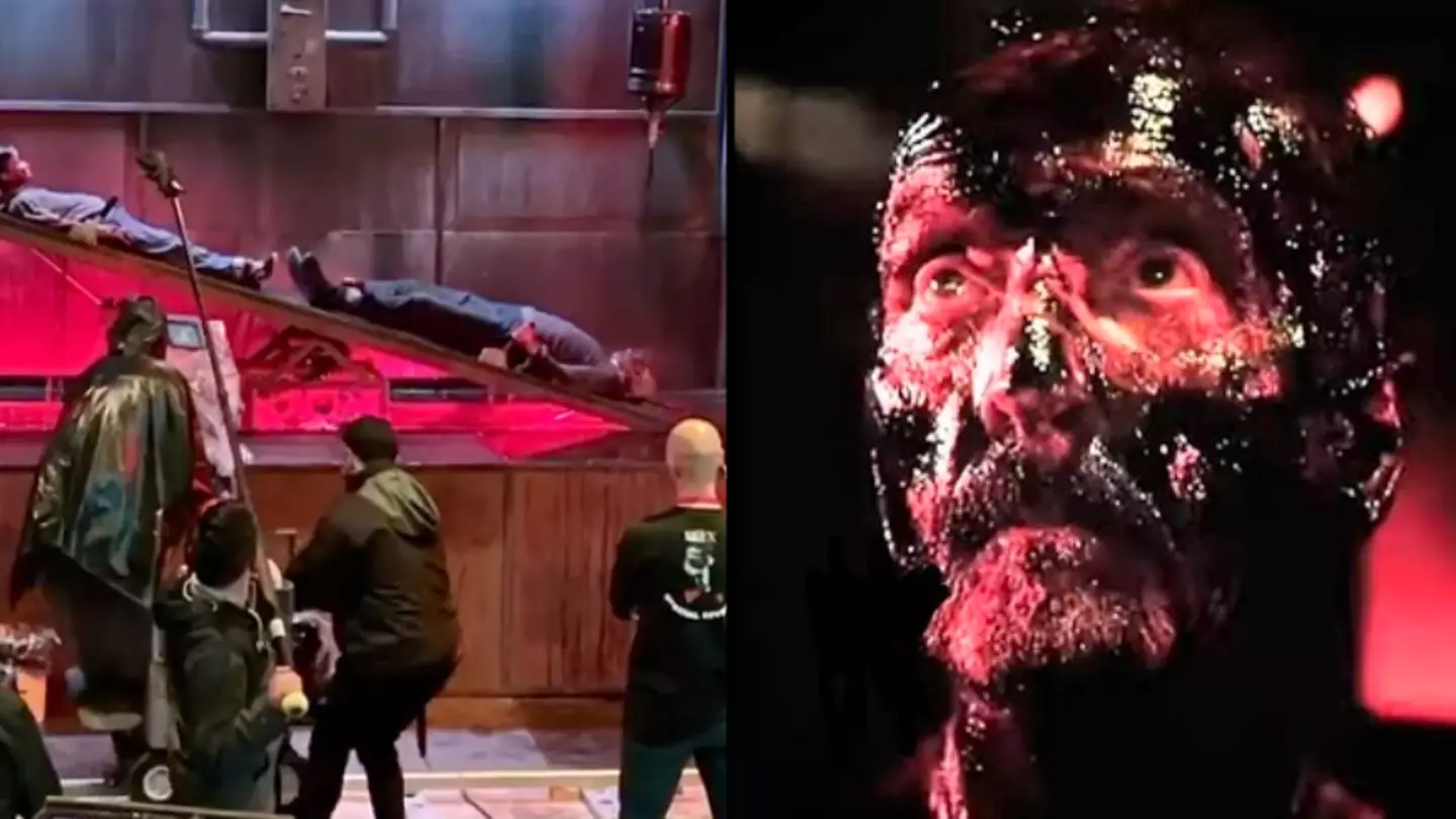 Behind the scenes footage shows how terrifying Saw X scene was actually shot