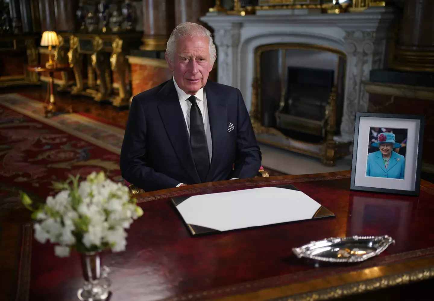 King Charles III thanked his mother for her incredible service.