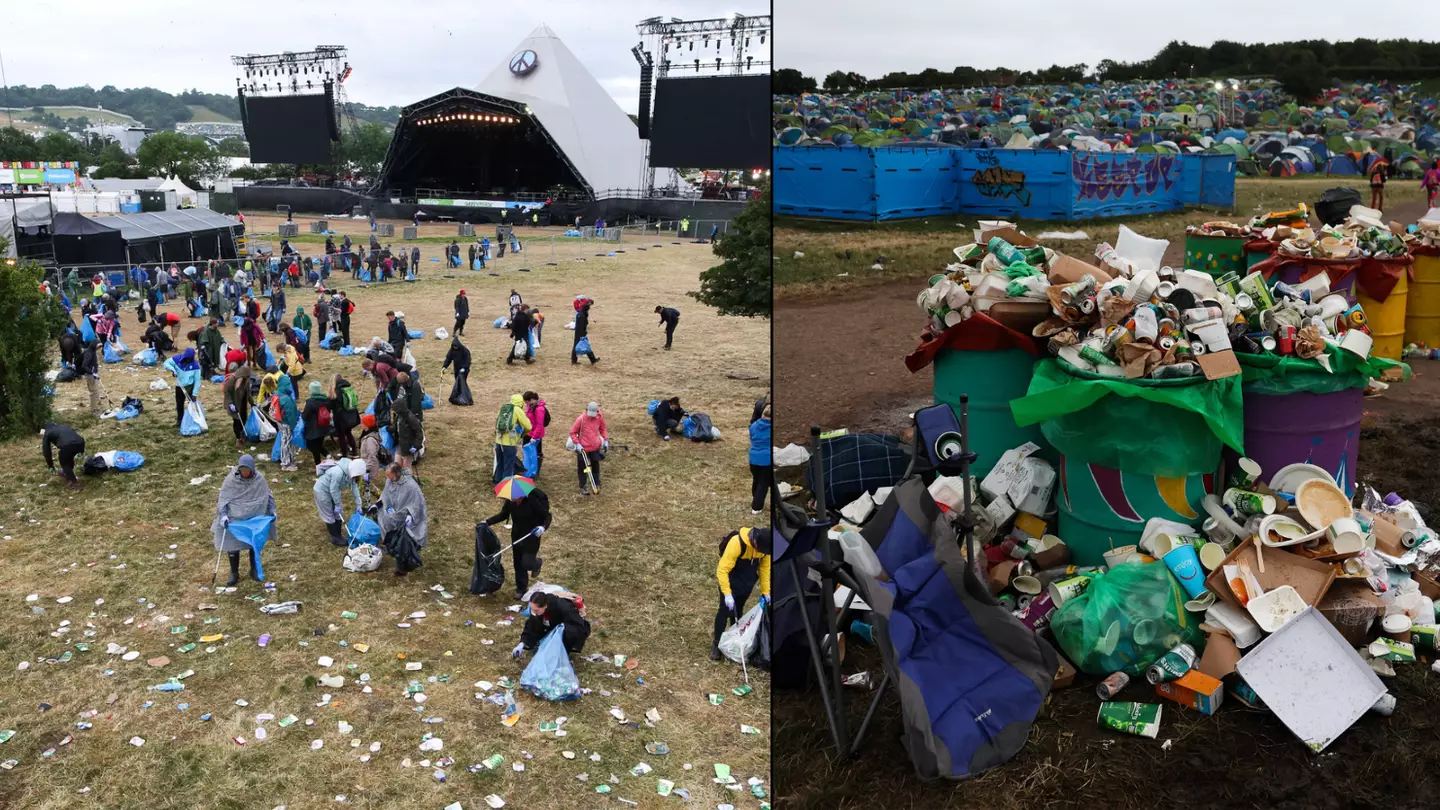 Huge Glastonbury Clean-Up Operation Begins After Ticketholders Signed Agreement