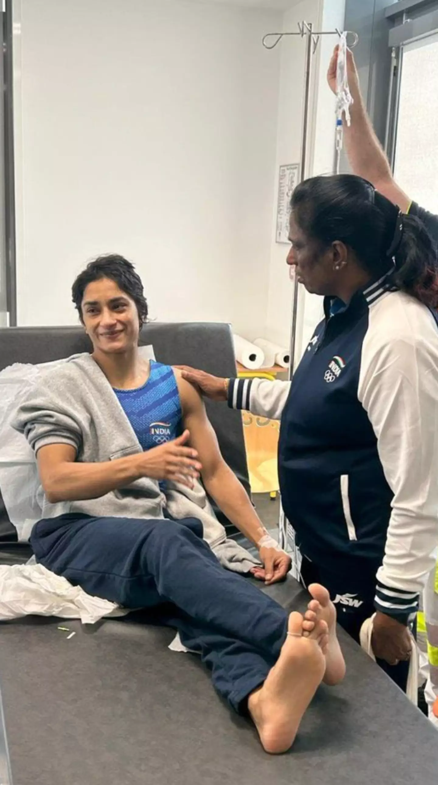Phogat has reportedly been hospitalised. (IOA)
