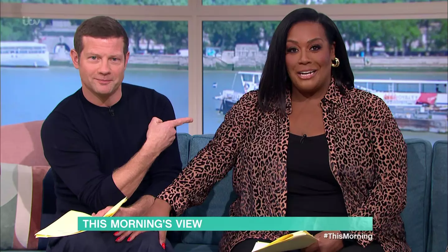 Dermot O'Leary already presents This Morning on Fridays with Alison Hammond.