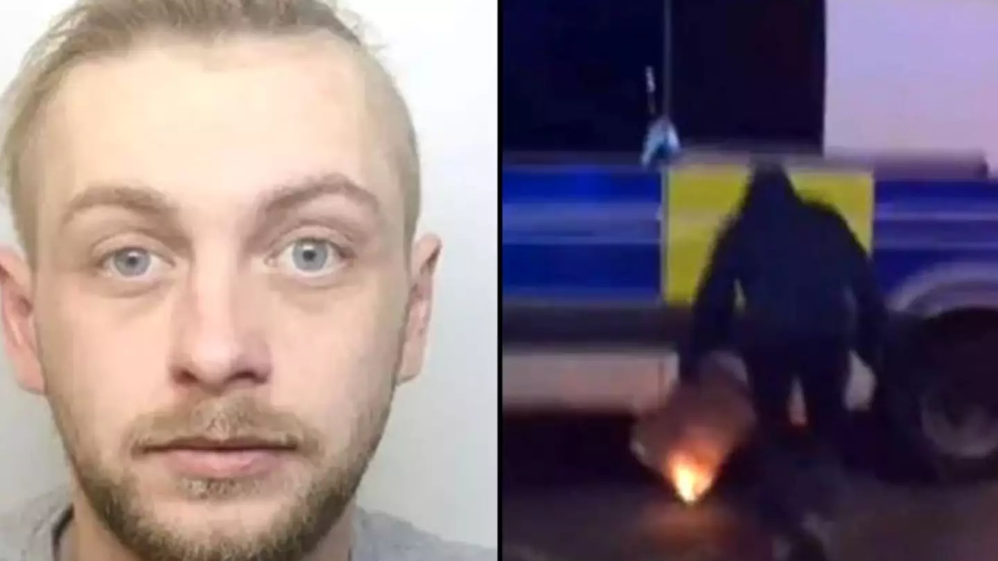 Protester Who Attempted To Set Fire To Police Van With Officers Inside Jailed For 14 Years
