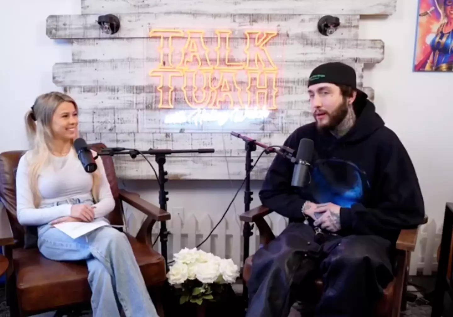 Banks interviewed Welch in the leaked video (X)