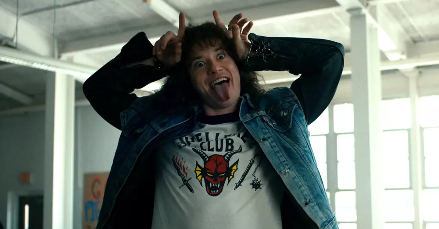 Eddie Munson was played by Joseph Quinn, and sacrificed himself in season four (Netflix)