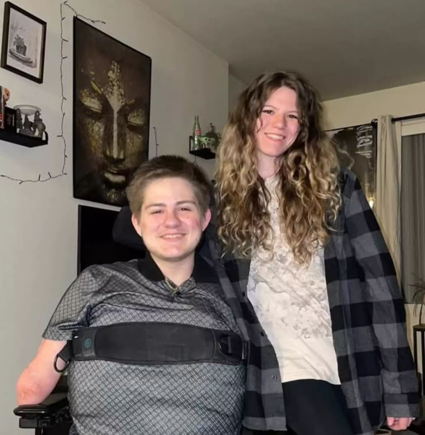 Loren and Sabia after the accident (Facebook/Sabia & Loren Real Account)