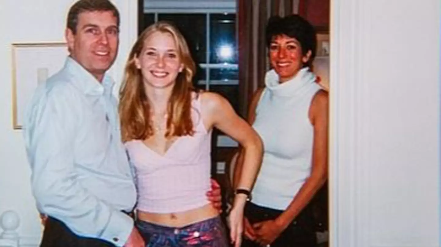 Mystery Thumb Appears In Uncropped Photo Of Prince Andrew And Virginia Giuffre