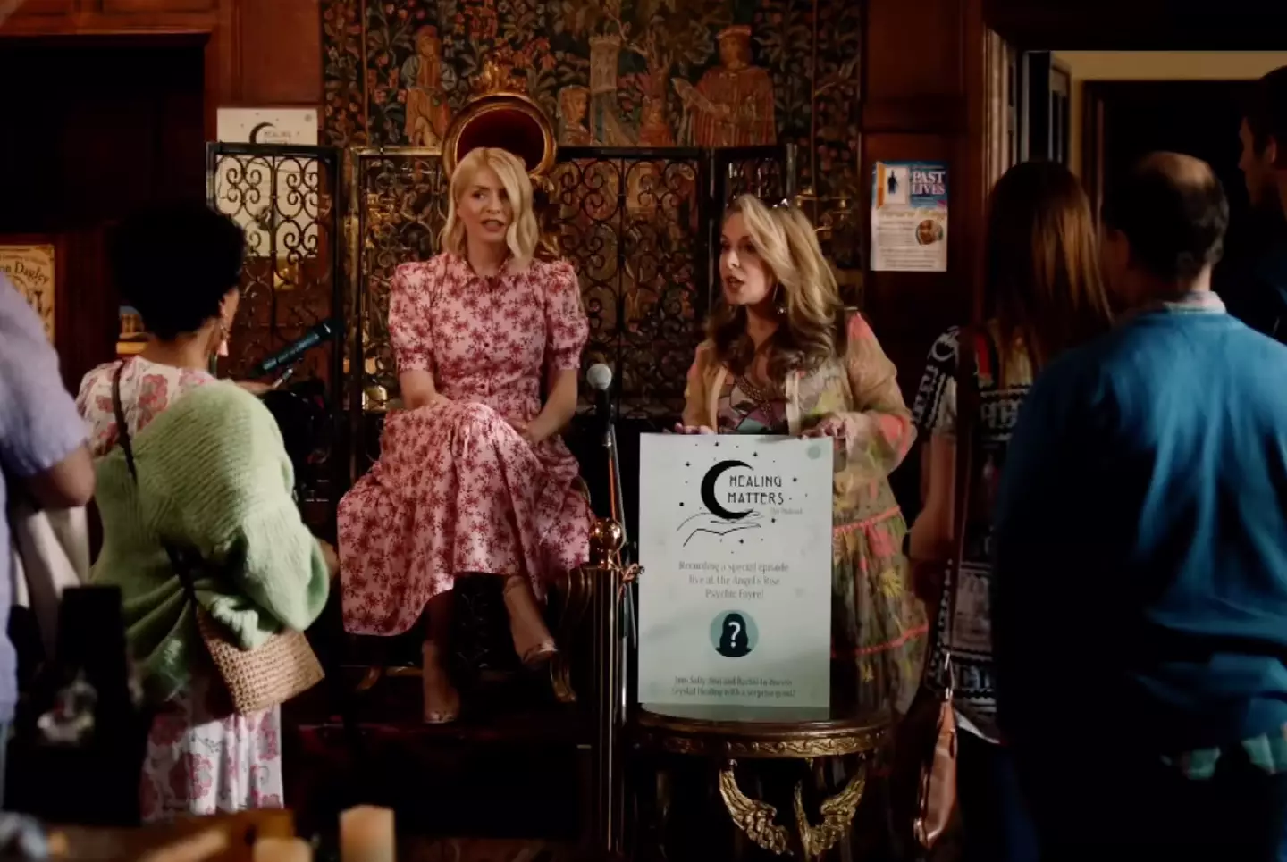 Holly Willoughby had a small part in Midsomar Murders.