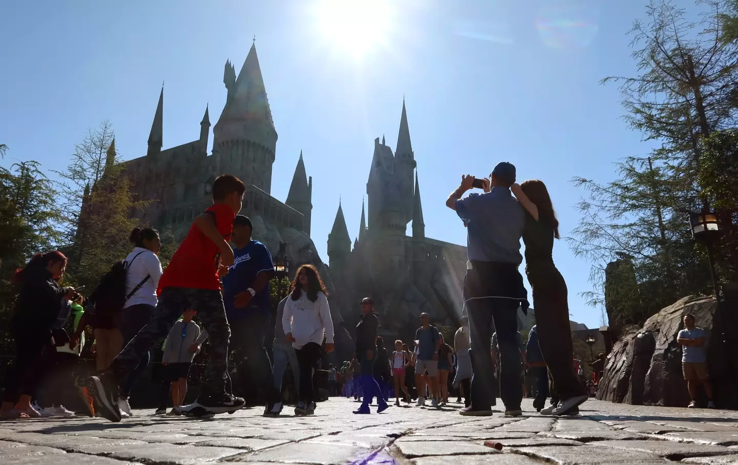 Other Universal theme parks include plenty of rides based on their movies, including the Harry Potter series and Jurassic Park. (Gary Hershorn/Getty Images)