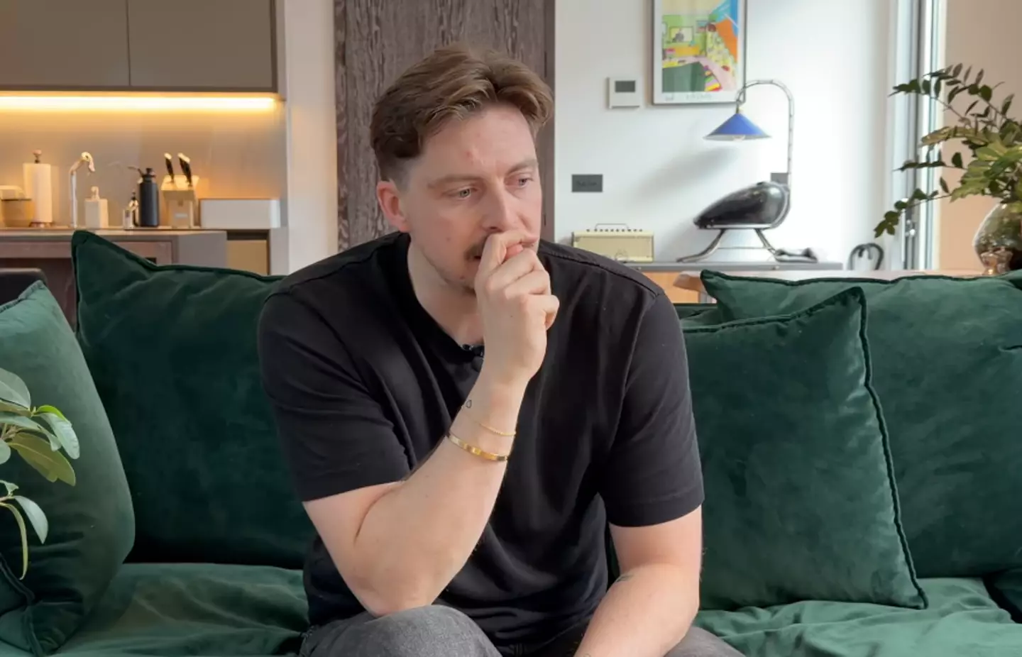 Dr George is celebrating three years of being sober (YouTube/Dr Alex George)