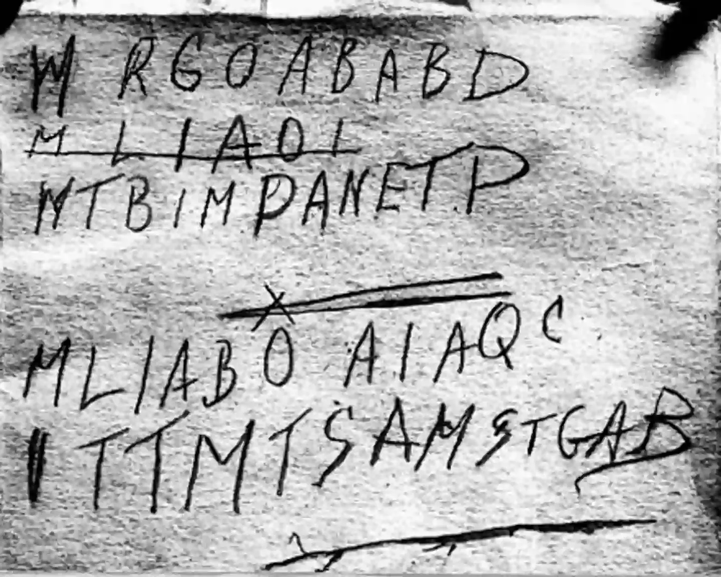 The bizarre code which police haven't been able to decipher (State Records of South Australia)