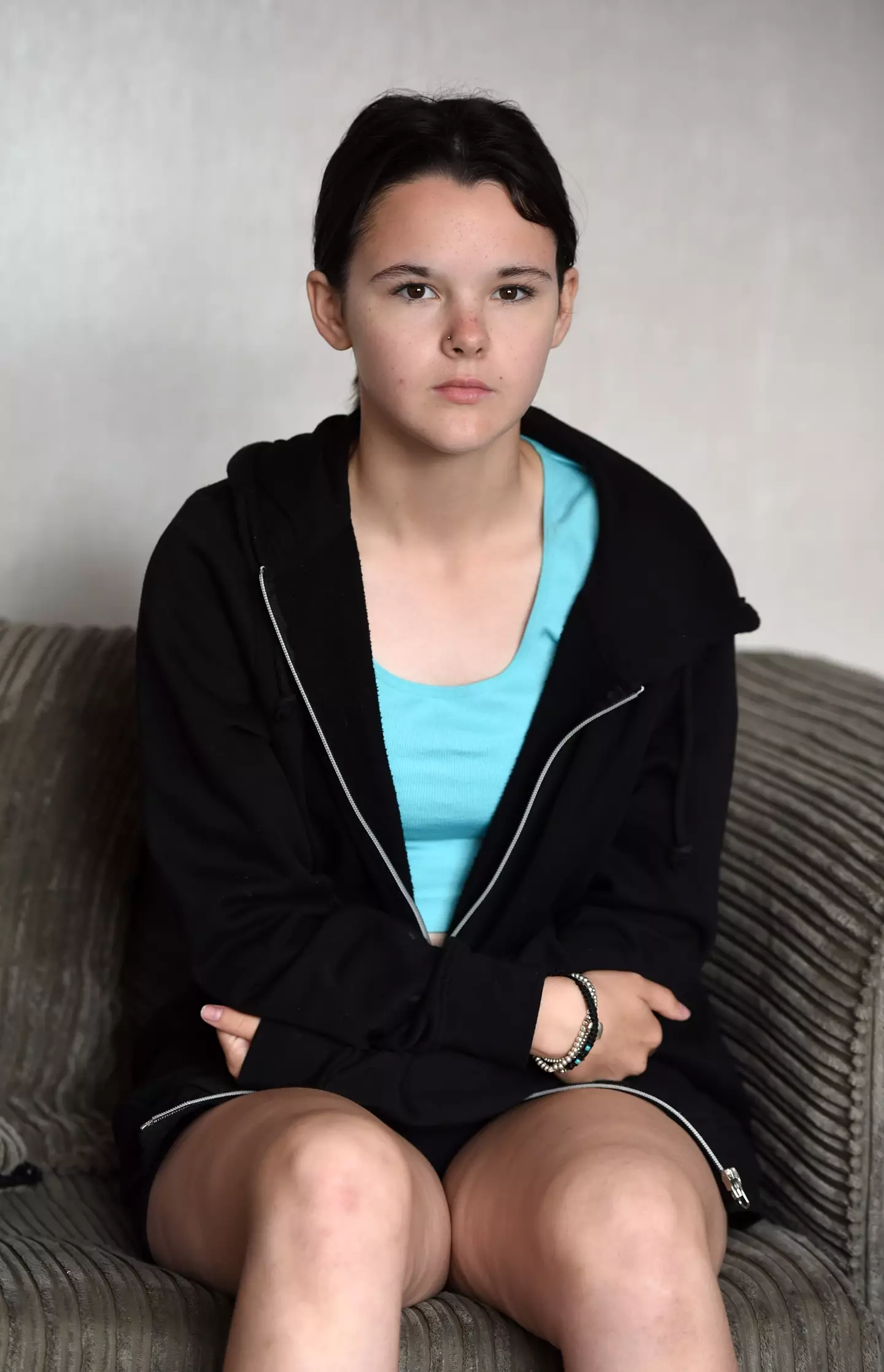 Millie Taylor, 13, tragically lost her toe in a gory funfair incident.
