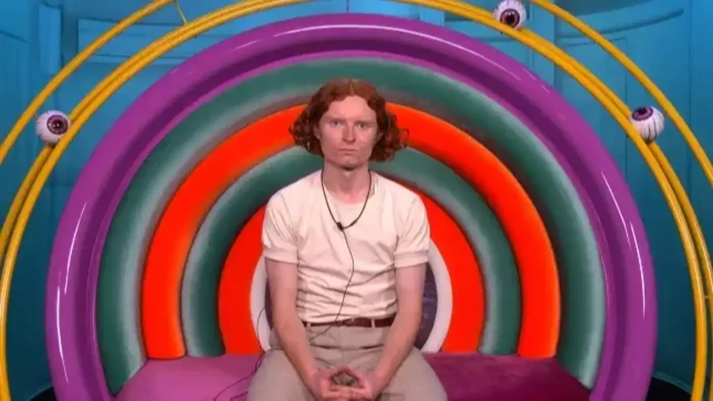 George Gilbert was removed from Big Brother due to 'repeated use of unacceptable language' (ITV)