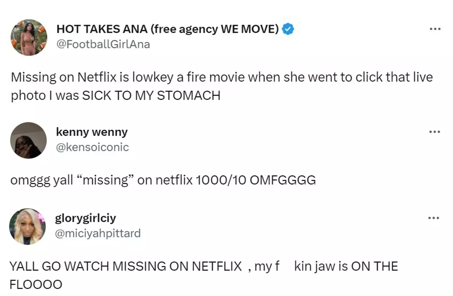 People who've seen the movie are going nuts for it on social media.