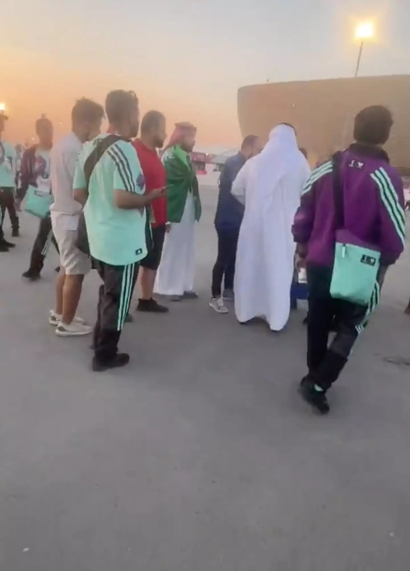 Victor had his state flag taken from him.