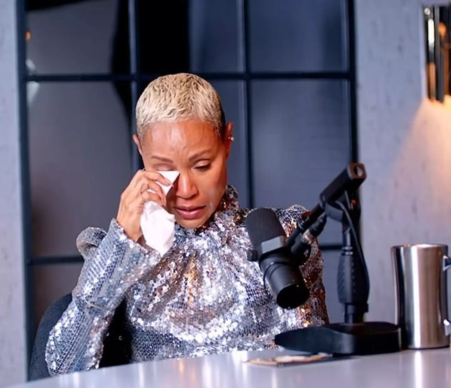 Jada broke down in tears when she reflected on her 'soulmate'.